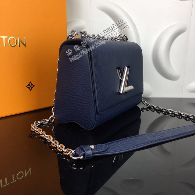 LOUIS VUITTON專櫃新款包包 路易威登Twist中號手袋 LV波浪手提肩背斜挎鏈條女包  ydh4016